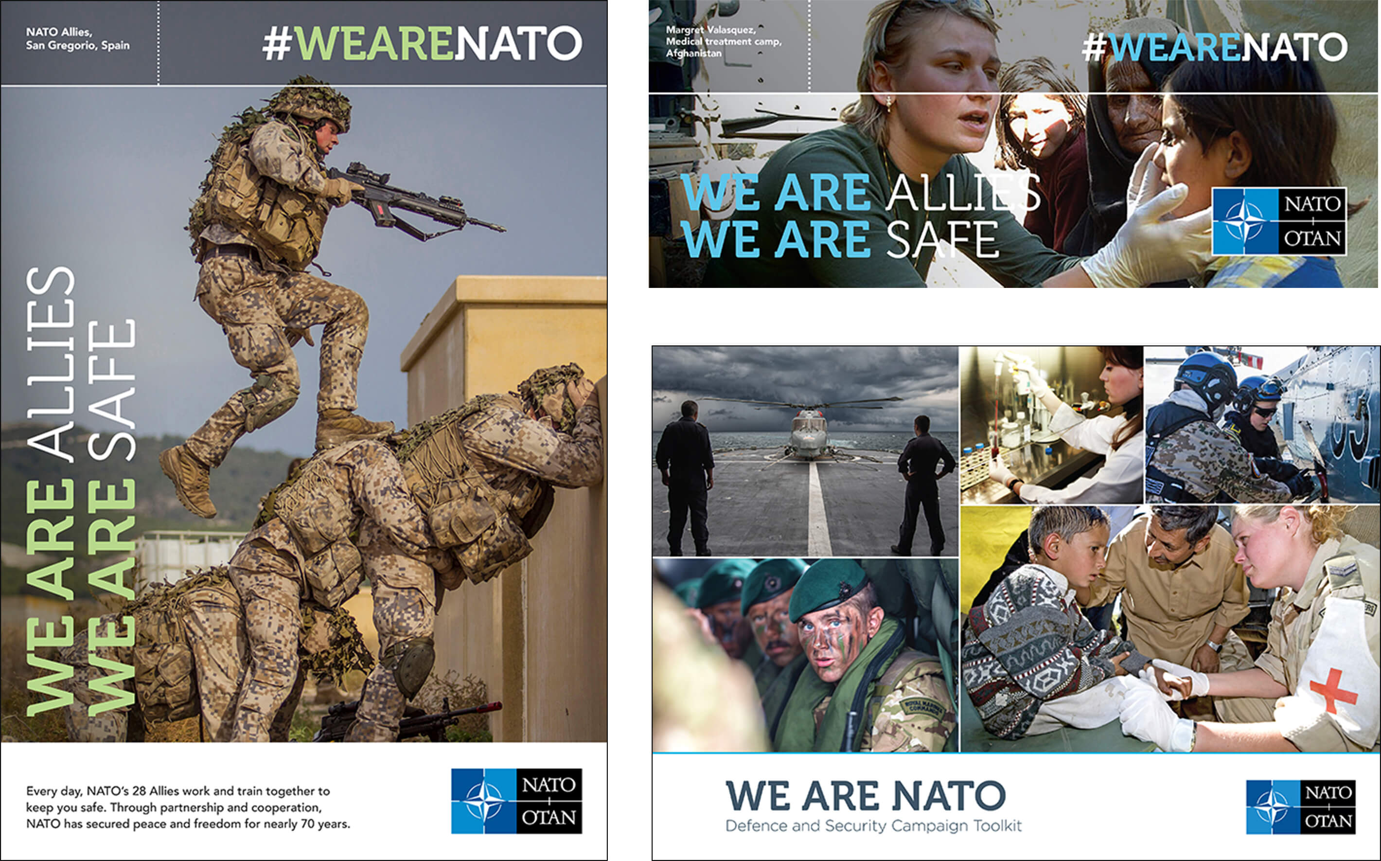 NATO Poster Design Screenshots